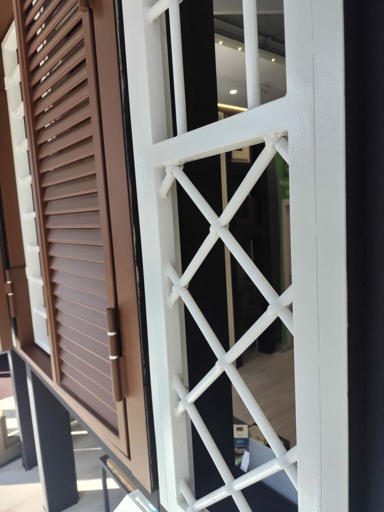 Grata e persiana blindata artigianale